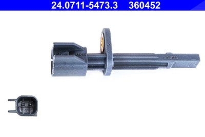 Ate Sensor, Raddrehzahl [Hersteller-Nr. 24.0711-5473.3] für Polestar, Volvo von ATE