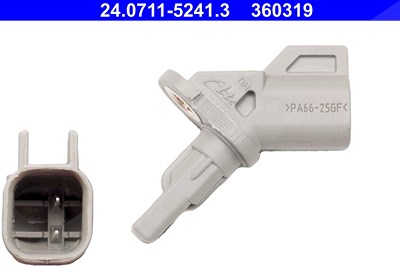 Ate Sensor, Raddrehzahl [Hersteller-Nr. 24.0711-5241.3] für Volvo von ATE