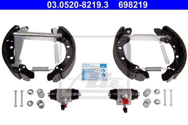 Bremsbackensatz Hinterachse ATE 03.0520-8219.3 Bremsbackensatz Hinterachse ATE 03.0520-8219.3 von ATE