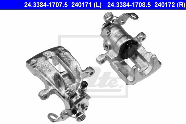 Bremssattel Hinterachse rechts ATE 24.3384-1708.5 von ATE