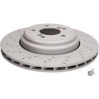 Bremsscheibe ATE 24.0124-0231.2 hinten, belüftet, hochkarbonisiert, 1 Stück Bremsscheibe ATE 24.0124-0231.2 hinten, belüftet, hochkarbonisiert, 1 Stück von Ate
