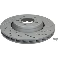 Bremsscheibe ATE 24.0128-0207.2 vorne, belüftet, hochkarbonisiert, 1 Stück Bremsscheibe ATE 24.0128-0207.2 vorne, belüftet, hochkarbonisiert, 1 Stück von Ate