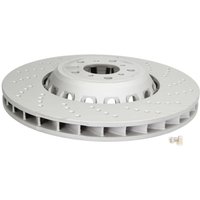 Bremsscheibe ATE 24.0136-0125.2 vorne, belüftet, hochkarbonisiert, 1 Stück Bremsscheibe ATE 24.0136-0125.2 vorne, belüftet, hochkarbonisiert, 1 Stück von Ate
