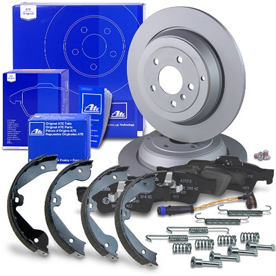 Ate Bremsscheiben +Beläge +Kontakte +Bremsbacken hinten für Mercedes-Benz Ate Bremsscheiben +Beläge +Kontakte +Bremsbacken hinten für Mercedes-Benz von ATE