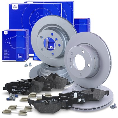 Ate Bremsscheiben +Bremsbeläge vorne+hinten für BMW Ate Bremsscheiben +Bremsbeläge vorne+hinten für BMW von ATE