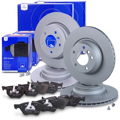 Ate Bremsscheiben +CERAMIC Bremsbeläge vorne+hinten für BMW Ate Bremsscheiben +CERAMIC Bremsbeläge vorne+hinten für BMW von ATE