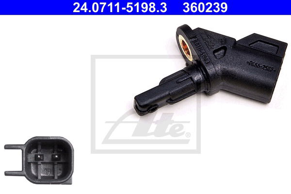 Sensor, Raddrehzahl ATE 24.0711-5198.3 Sensor, Raddrehzahl ATE 24.0711-5198.3 von ATE