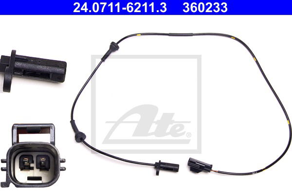 Sensor, Raddrehzahl ATE 24.0711-6211.3 Sensor, Raddrehzahl ATE 24.0711-6211.3 von ATE