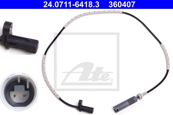Sensor, Raddrehzahl Hinterachse ATE 24.0711-6418.3 Sensor, Raddrehzahl Hinterachse ATE 24.0711-6418.3 von ATE