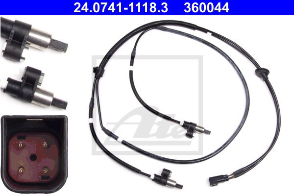 Sensor, Raddrehzahl Hinterachse ATE 24.0741-1118.3 Sensor, Raddrehzahl Hinterachse ATE 24.0741-1118.3 von ATE