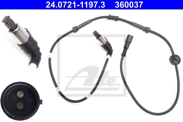 Sensor, Raddrehzahl Hinterachse links ATE 24.0721-1197.3 Sensor, Raddrehzahl Hinterachse links ATE 24.0721-1197.3 von ATE