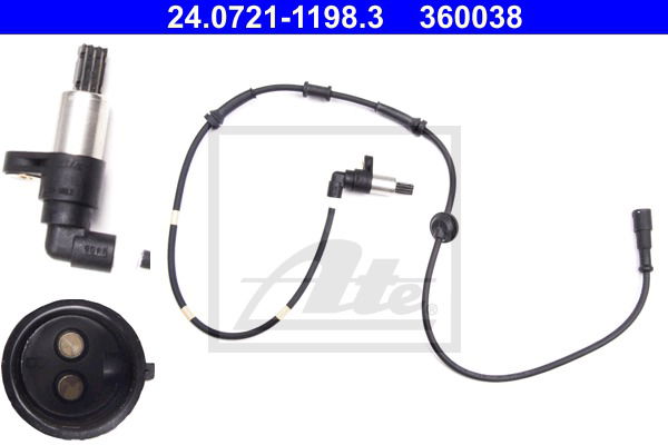 Sensor, Raddrehzahl Hinterachse rechts ATE 24.0721-1198.3 Sensor, Raddrehzahl Hinterachse rechts ATE 24.0721-1198.3 von ATE
