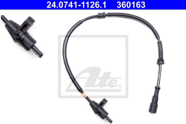 Sensor, Raddrehzahl Hinterachse rechts ATE 24.0741-1126.1 Sensor, Raddrehzahl Hinterachse rechts ATE 24.0741-1126.1 von ATE