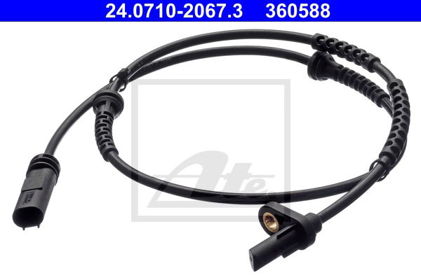 Sensor, Raddrehzahl Vorderachse ATE 24.0710-2067.3 Sensor, Raddrehzahl Vorderachse ATE 24.0710-2067.3 von ATE
