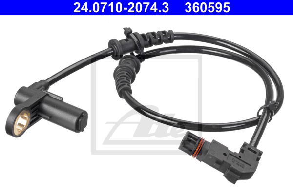 Sensor, Raddrehzahl Vorderachse ATE 24.0710-2074.3 Sensor, Raddrehzahl Vorderachse ATE 24.0710-2074.3 von ATE