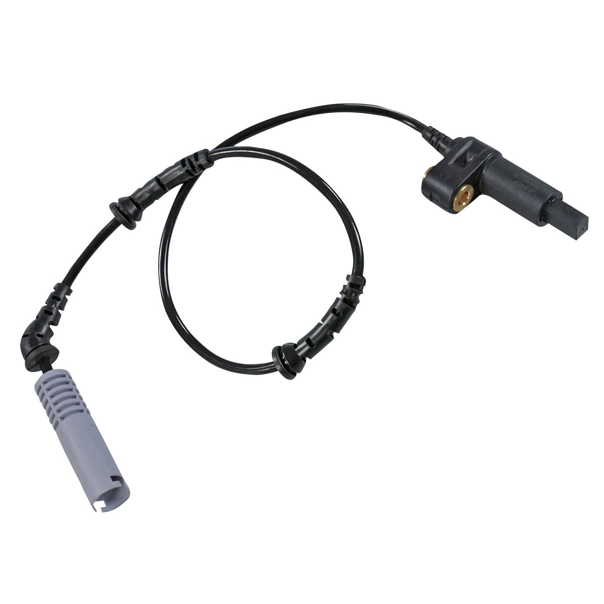 1x ABS-Sensor für Vorderachse beidseitig passend Länge: 650 mm, nur passend bei Fahrzeuge ohne DSC, von ATEC Germany