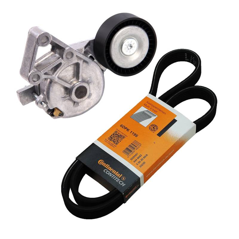 1x Riemenspanner inkl. CONTITECH Keilrippenriemen von ATEC Germany