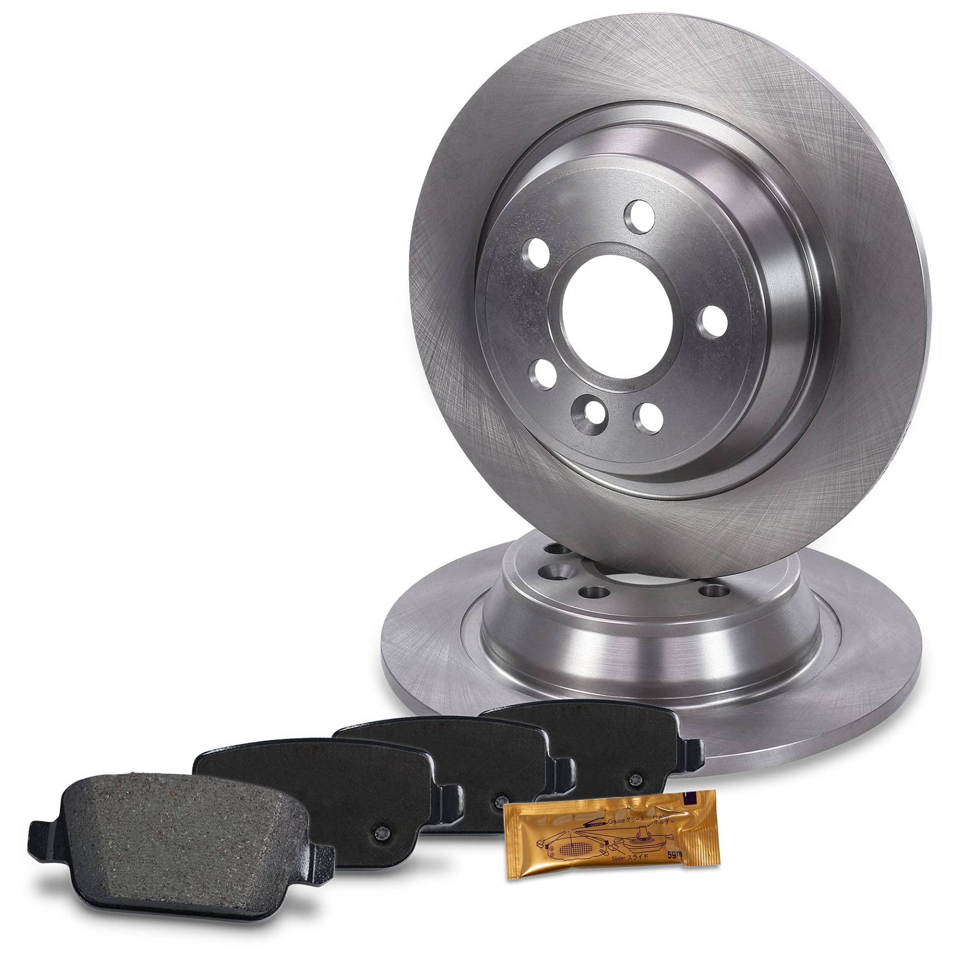 BESTPRICE Bremsenset Hinterachse inkl. Bremsscheiben Ø 302 mm Voll + Bremsbeläge hinten, Kompatibel mit FORD FOCUS 2 (DA_, HCP, DP), GALAXY 2 (WA6), KUGA I, MONDEO 4 (BA7), S-MAX (WA6) BESTPRICE Bremsenset Hinterachse inkl. Bremsscheiben Ø 302 mm Voll + Bremsbeläge hinten, Kompatibel mit FORD FOCUS 2 (DA_, HCP, DP), GALAXY 2 (WA6), KUGA I, MONDEO 4 (BA7), S-MAX (WA6) von BESTPRICE