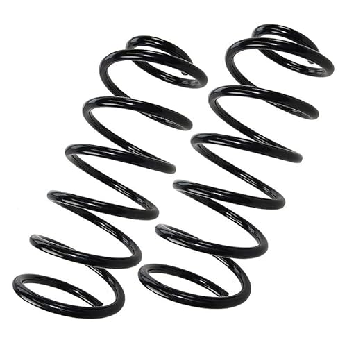 BESTPRICE 2x Fahrwerksfeder vorne Schraubenfeder links & rechts Kompatibel mit AUDI A3 (8L1), SEAT AROSA, SKODA OCTAVIA 1 (1U2) (1U5), VW POLO (6N1), GOLF 3, VENTO (1H2), LUPO I (6X1, 6E1), GOLF 4 von ATEC Germany