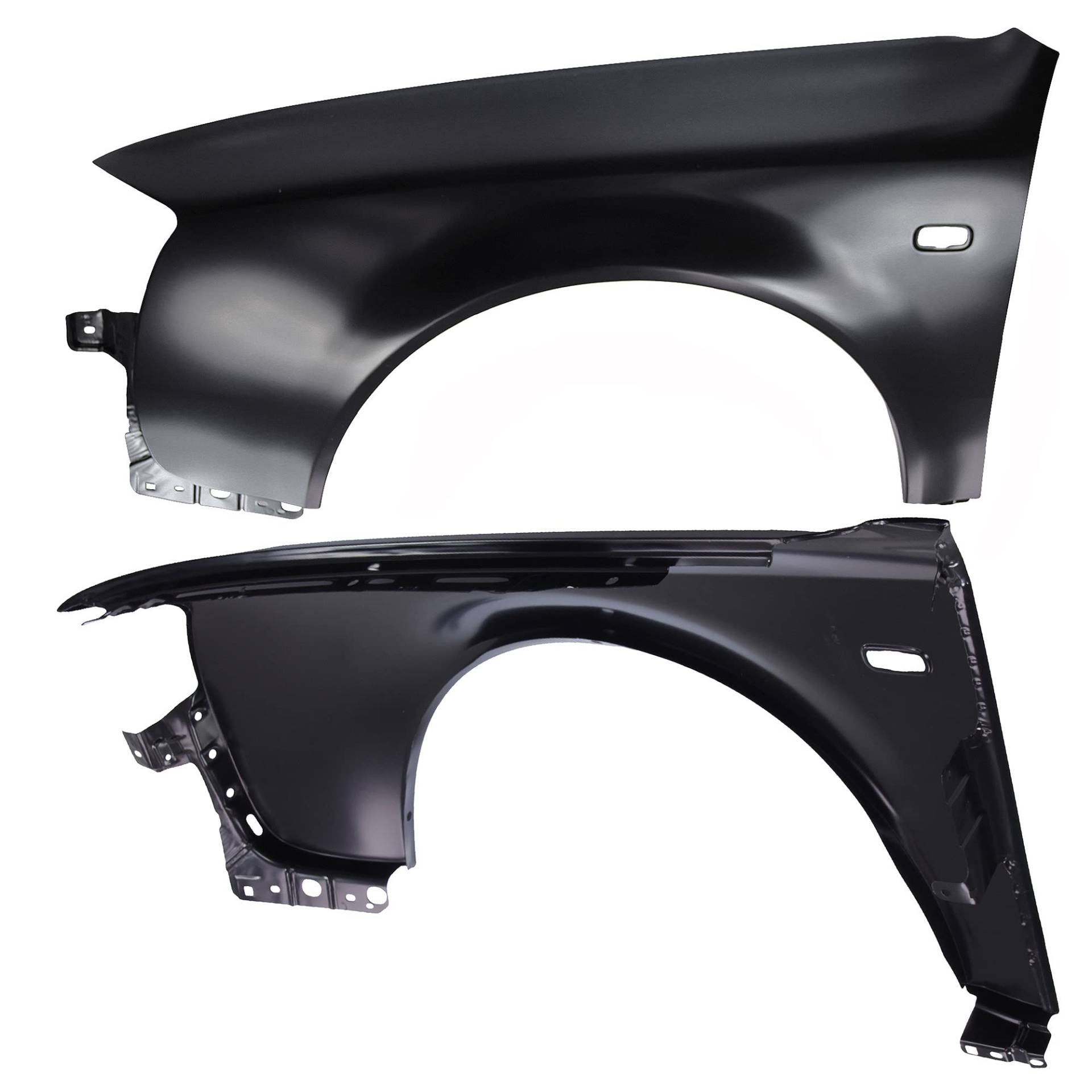 BESTPRICE 1x Kotflügel vorne links mit Blinkerloch, 1x Kotflügel vorne rechts mit Blinkerloch Kompatibel mit A udi A6 C5 (4B2),A6 C5 Avant (4B5) BESTPRICE 1x Kotflügel vorne links mit Blinkerloch, 1x Kotflügel vorne rechts mit Blinkerloch Kompatibel mit A udi A6 C5 (4B2),A6 C5 Avant (4B5) von ENVA MADE FOR QUALITY
