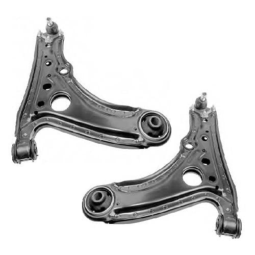 BESTPRICE 2x Querlenker Vorderachse vorne unten links & rechts Kompatibel mit SEAT AROSA (6H1), VW LUPO I (6X1, 6E1), POLO (6N2), POLO Variant (6V5) von BESTPRICE
