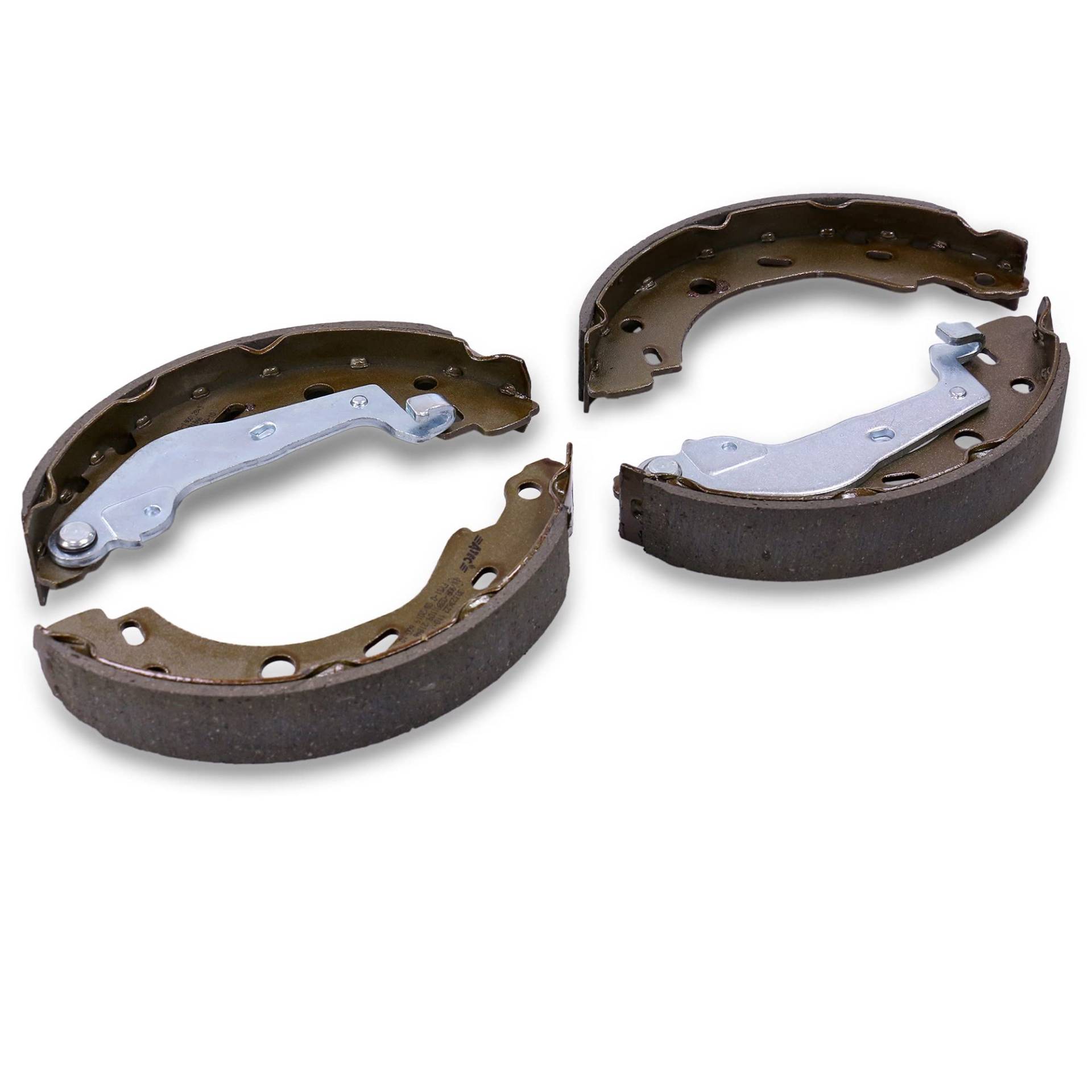 4x Bremsbacken, Satz Bremsbacken Ø 203 x 32 für Trommelbremse hinten, 4x Bremsbacken, Satz Bremsbacken Ø 203 x 32 für Trommelbremse hinten, von ATEC Germany