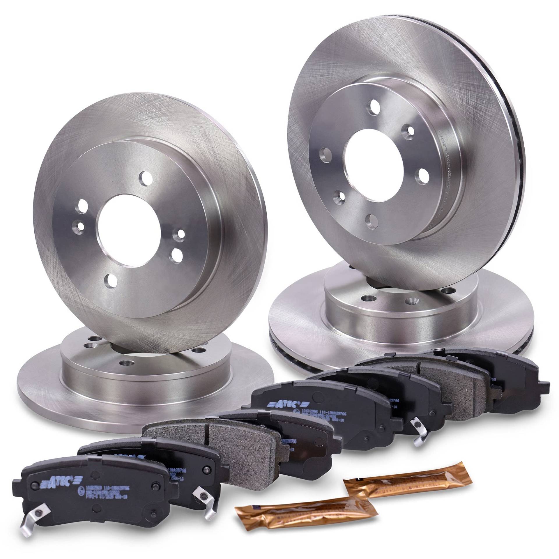 BESTPRICE Bremsenset inkl. Bremsscheiben vorne Ø 241 mm + hinten Ø 234 mm + Bremsbeläge vorne und hinten, Kompatibel mit HYUNDAI i10 I (PA), KIA PICANTO (SA) BESTPRICE Bremsenset inkl. Bremsscheiben vorne Ø 241 mm + hinten Ø 234 mm + Bremsbeläge vorne und hinten, Kompatibel mit HYUNDAI i10 I (PA), KIA PICANTO (SA) von ENVA MADE FOR QUALITY