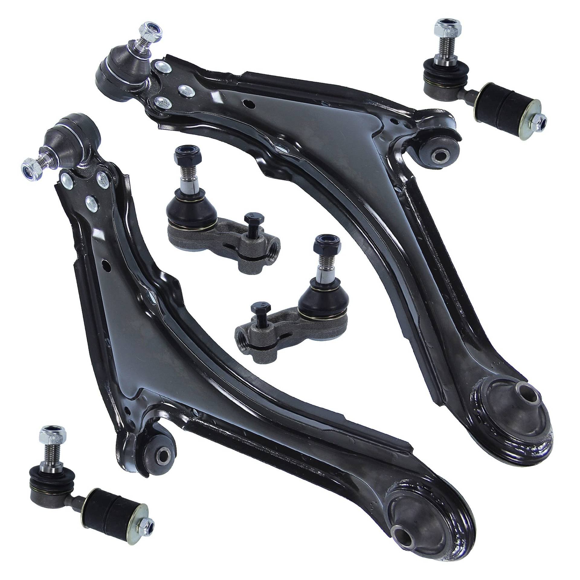 BESTPRICE 2x Querlenker Vorderachse vorne unten links & rechts, 2x Koppelstange vorne, 2x Spurstangenkopf, Kompatibel mit OPEL ASTRA F (T92), CALIBRA A (C89), VECTRA A (J89) BESTPRICE 2x Querlenker Vorderachse vorne unten links & rechts, 2x Koppelstange vorne, 2x Spurstangenkopf, Kompatibel mit OPEL ASTRA F (T92), CALIBRA A (C89), VECTRA A (J89) von ENVA MADE FOR QUALITY