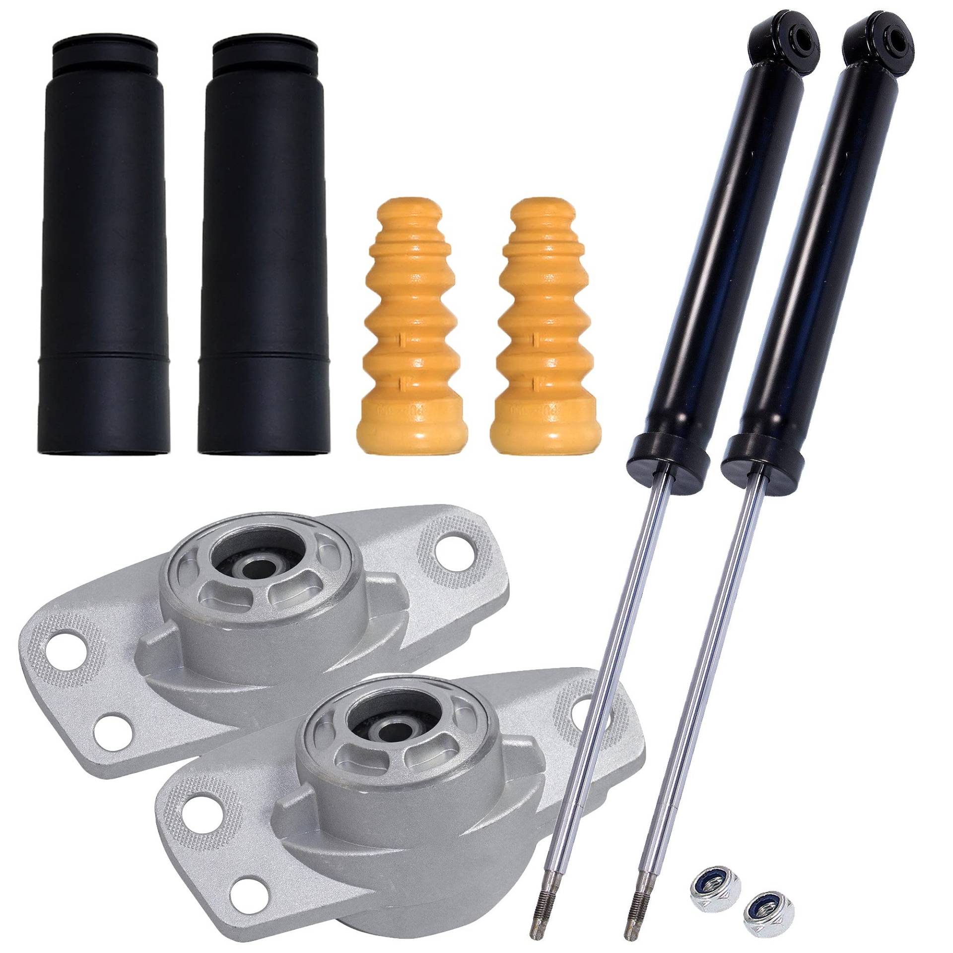 ATEC GERMANY 2x Gasdruck Stoßdämpfer hinten Federbein inkl Staubschutzsatz Staubschutzkappen ATEC GERMANY 2x Gasdruck Stoßdämpfer hinten Federbein inkl Staubschutzsatz Staubschutzkappen von ATEC Germany