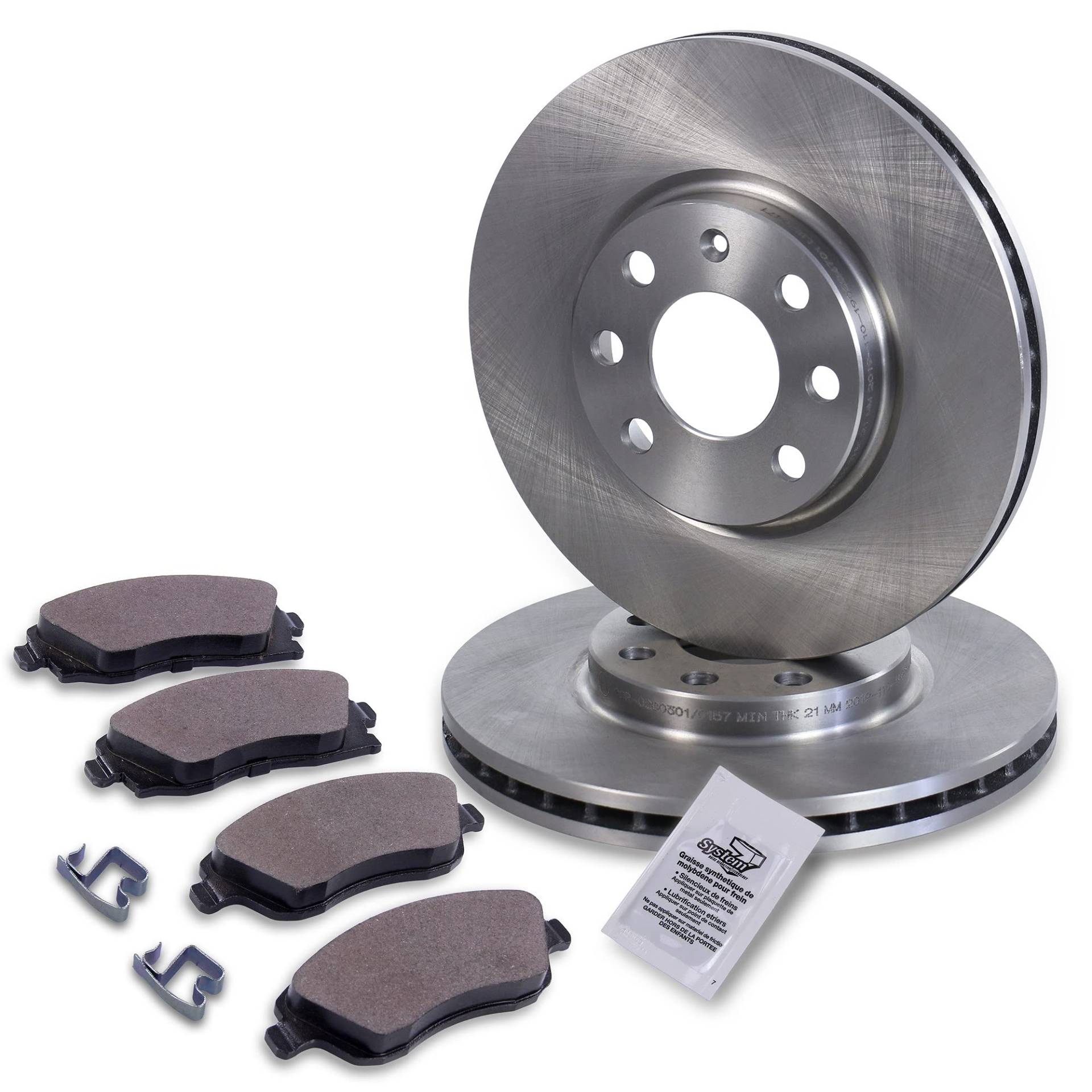 ATEC Germany Bremsenset Vorderachse inkl. Bremsscheiben Ø 260 mm Belüftet + Bremsbeläge Vorne Kompatibel mit OPEL COMBO,CORSA C, MERIVA A (X03), TIGRA TwinTop (X04) von ATEC Germany
