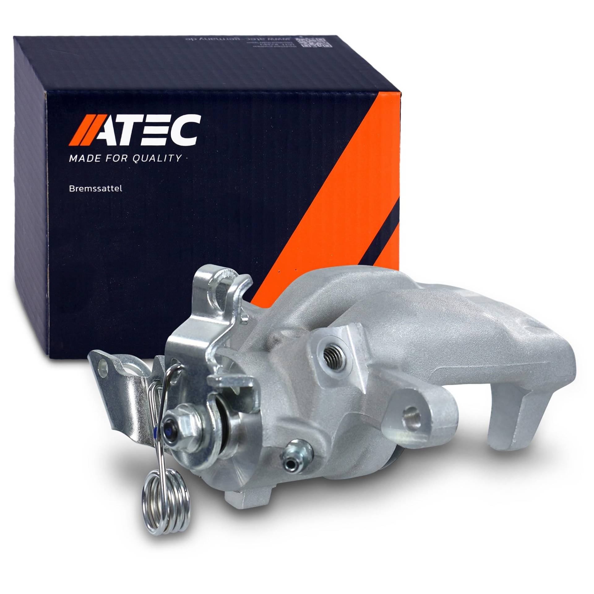 ATEC Germany 1x Bremssattel hinten links Bremszange mit 1 Kolben, Kompatibel mit OPEL ASTRA G (T98)(F35)(F70), ASTRA H (A04)(L70), ASTRA J, COMBO, MERIVA A (X03), ZAFIRA A (T98) von ATEC Germany