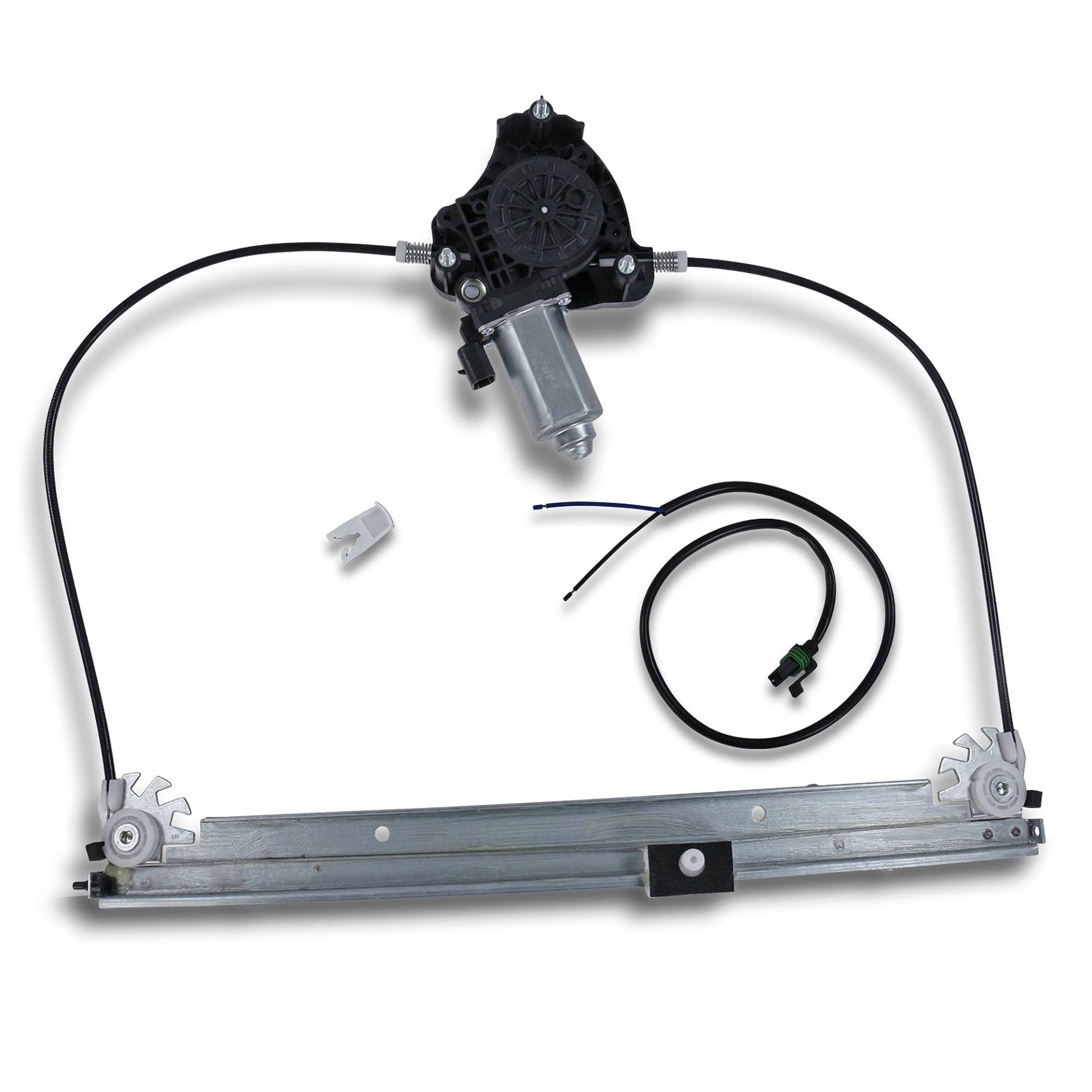 ATEC Germany 1x Fensterheber vorne links elektrisch ohne Komfortfunktion mit Elektromotor Kompatibel mit RENAULT CLIO II (BB_, CB_), CLIO II Kasten/Schrägheck (SB0/1/2_) Passend ab BJ 09/1998 von ATEC Germany