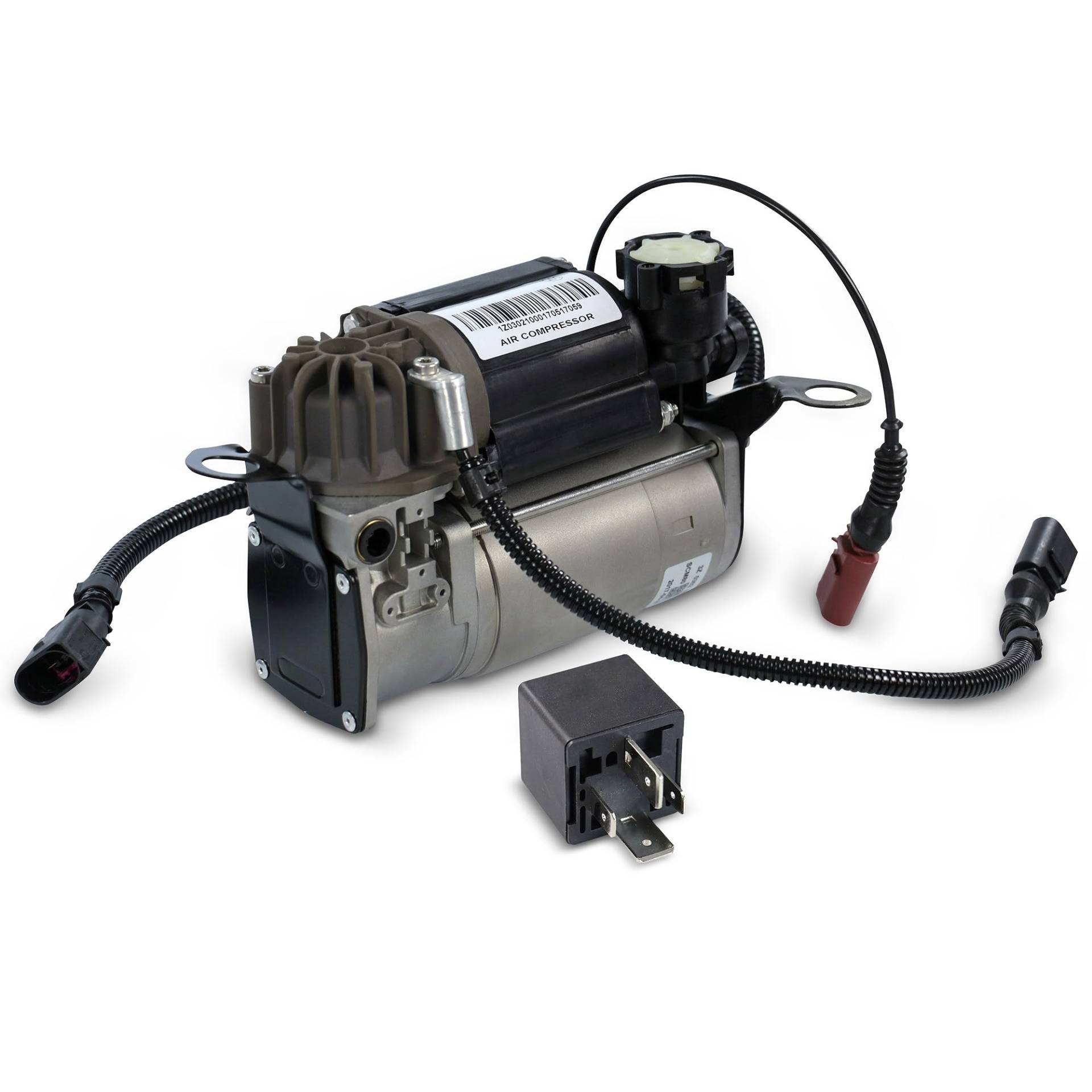 ATEC Germany 1x Kompressor für Luftfederung Kompatibel mit A udi A8 D3 (4E2, 4E8) von ATEC Germany