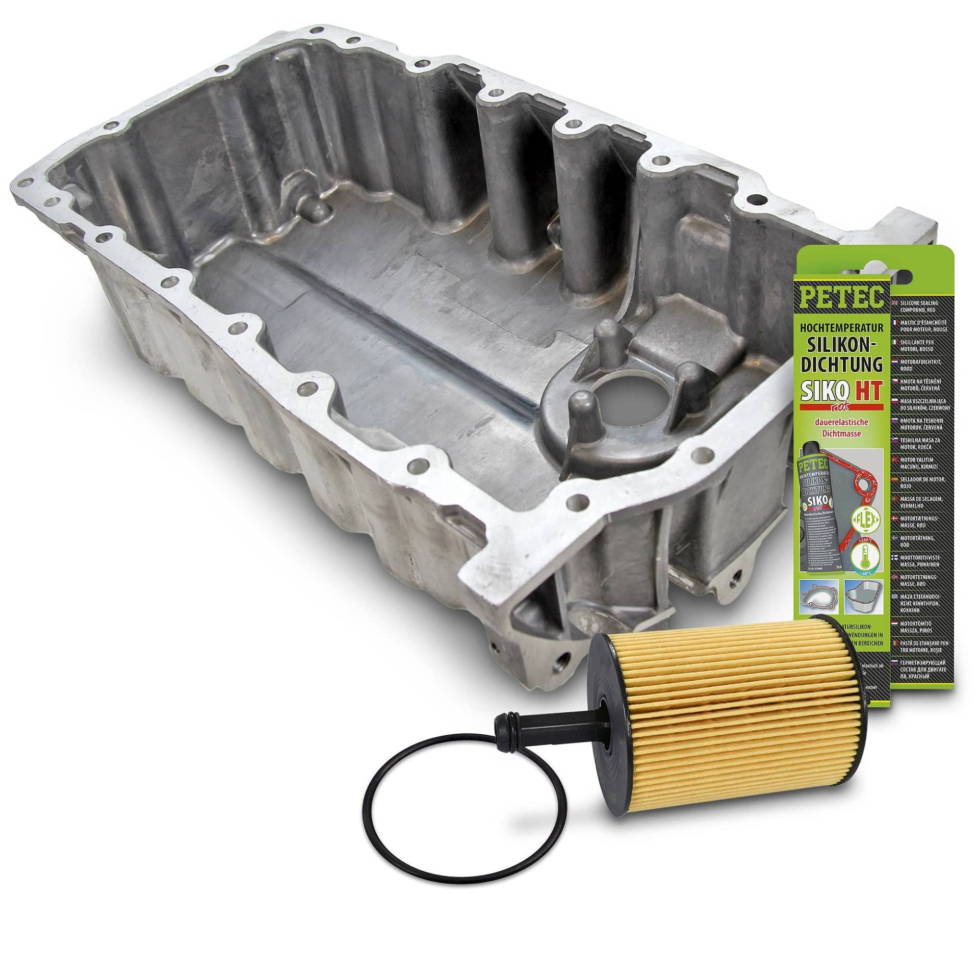 ATEC Germany 1x Ölwanne inkl. Ölablassschraube, 1x Dichtung, 1x Ölfilter ATEC Germany 1x Ölwanne inkl. Ölablassschraube, 1x Dichtung, 1x Ölfilter von ATEC Germany