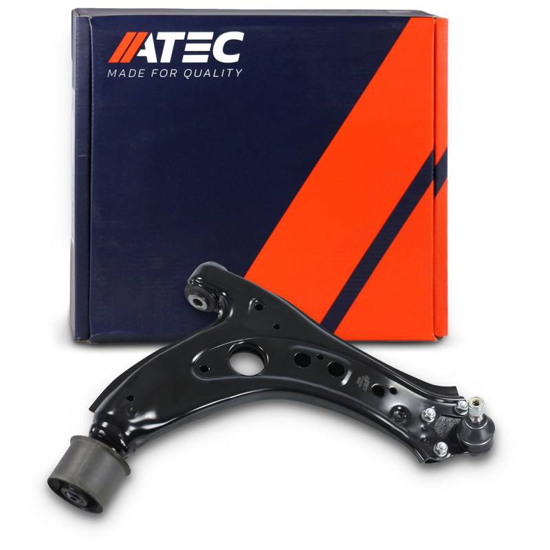 ATEC Germany 1x Querlenker Vorderachse, vorne unten rechts mit Lagerbuchse und Traggelenk von ATEC Germany