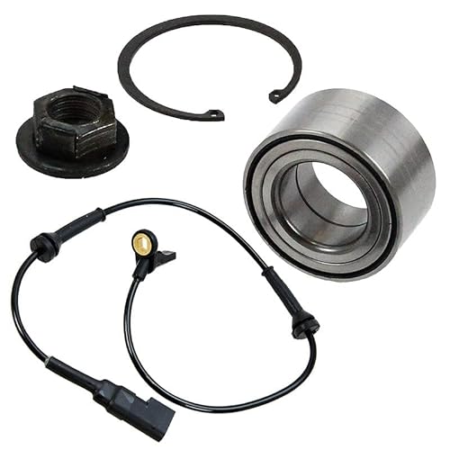 ATEC Germany 1x Radlager vorne Radlagersatz inkl. ABS Sensor, Kompatibel mit FORD FOCUS 1 Mk1 (DAW, DBW), FOCUS 1 Mk1 Stufenheck (DFW), FOCUS 1 Mk1 Turnier (DNW) von ATEC Germany