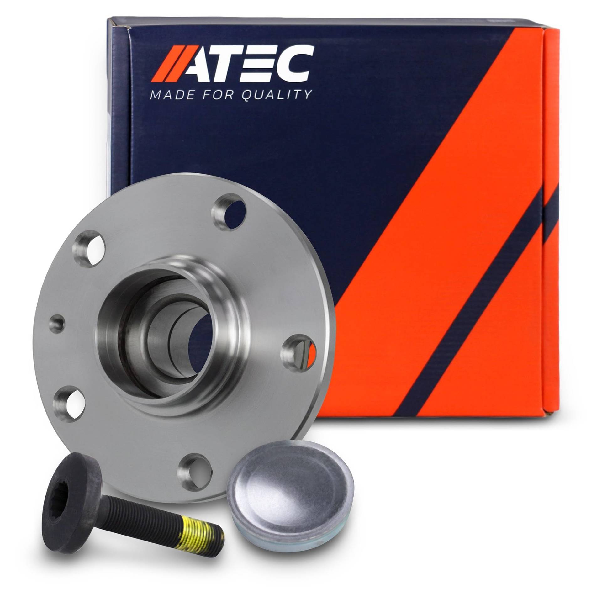 ATEC Germany 1x Radnabe hinten Radlagersatz mit ABS-Sensor von ATEC Germany