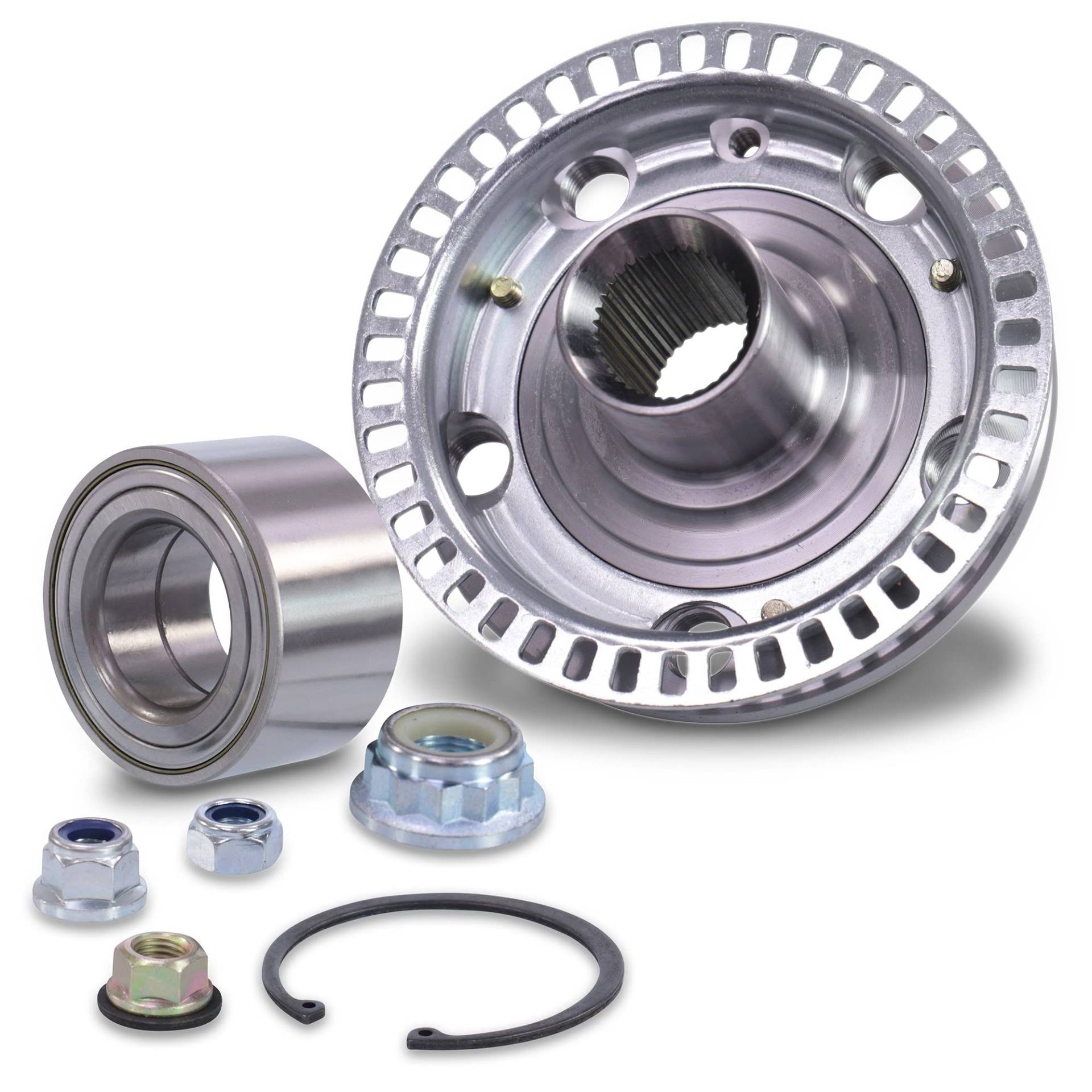 ATEC Germany 1x Radnabe vorne oder hinten Radlager Radlagersatz, Kompatibel mit A udi A3 (8L1), TT (8N3) (8N9),SEAT LEON (1M1), TOLEDO II (1M2),SKODA OCTAVIA 1,VW BORA, GOLF 4, NEW BEETLE, von ATEC Germany