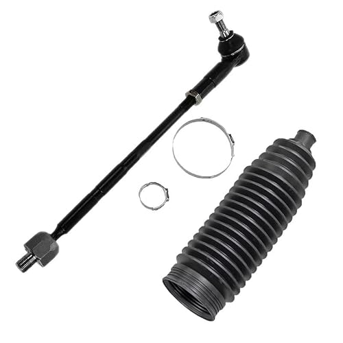 ATEC Germany 1x Spurstange inkl. Spurstangenkopf vorne, 1x Lenkmanschettensatz Kompatibel mit A udi A3 (8L1), SEAT LEON (1M1), TOLEDO, SKODA OCTAVIA 1, VW BORA, GOLF 4, NEW BEETLE, von ATEC Germany