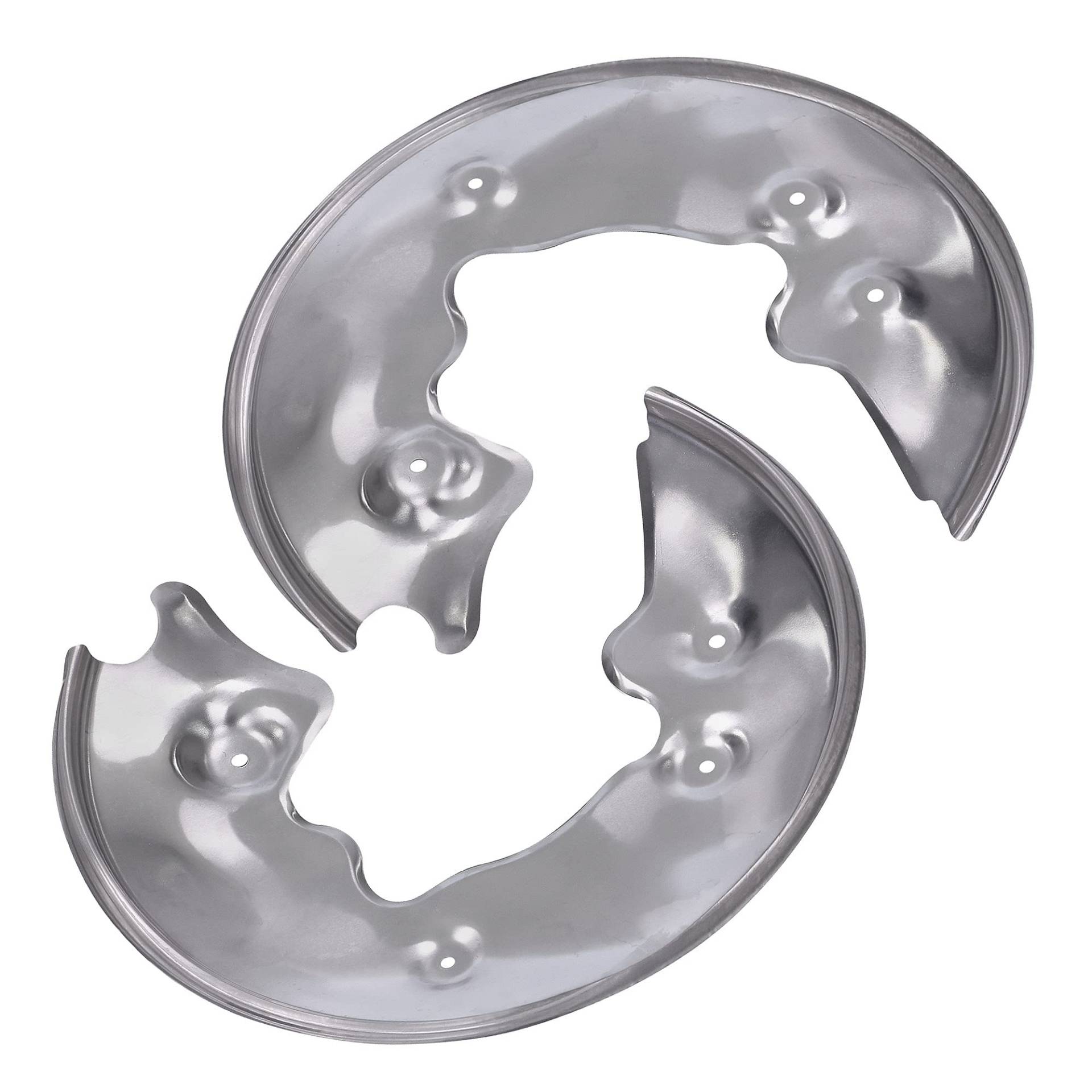 ATEC Germany 2x Ankerblech hinten links & rechts Spritzbelch Deckblech für Bremsscheibe Kompatibel mit A udi A4 B8 (8KH)(8K2)(8K5), A5 (8T3)(8F7)(8TA) A6 C7 (4G2, 4GC)(4G5, 4GD) A7 (4GA, 4GF), Q5 (8RB von ATEC Germany