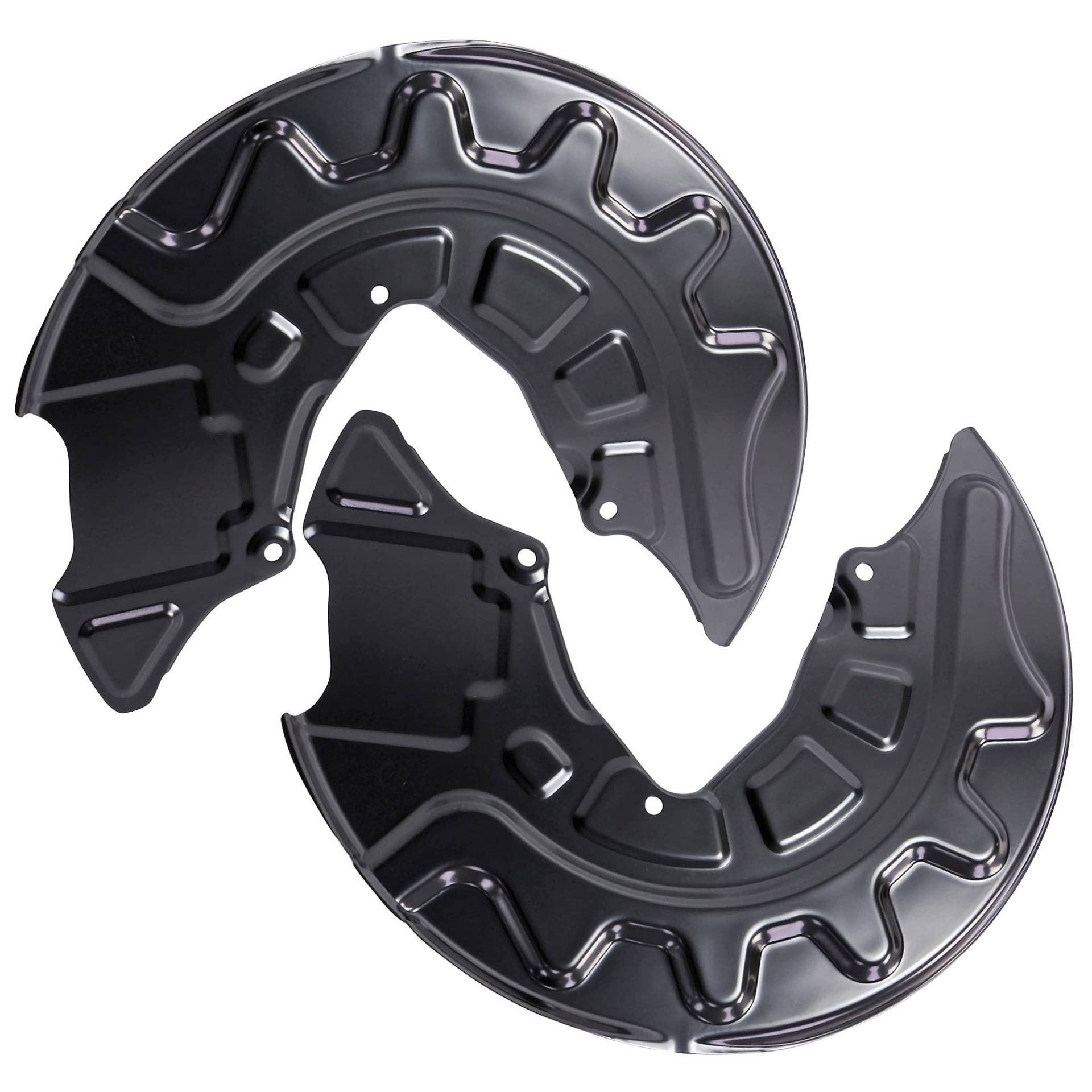 ATEC Germany 2x Ankerblech vorne links & rechts Spritzbelch Deckblech für Bremsscheibe ATEC Germany 2x Ankerblech vorne links & rechts Spritzbelch Deckblech für Bremsscheibe von ATEC Germany