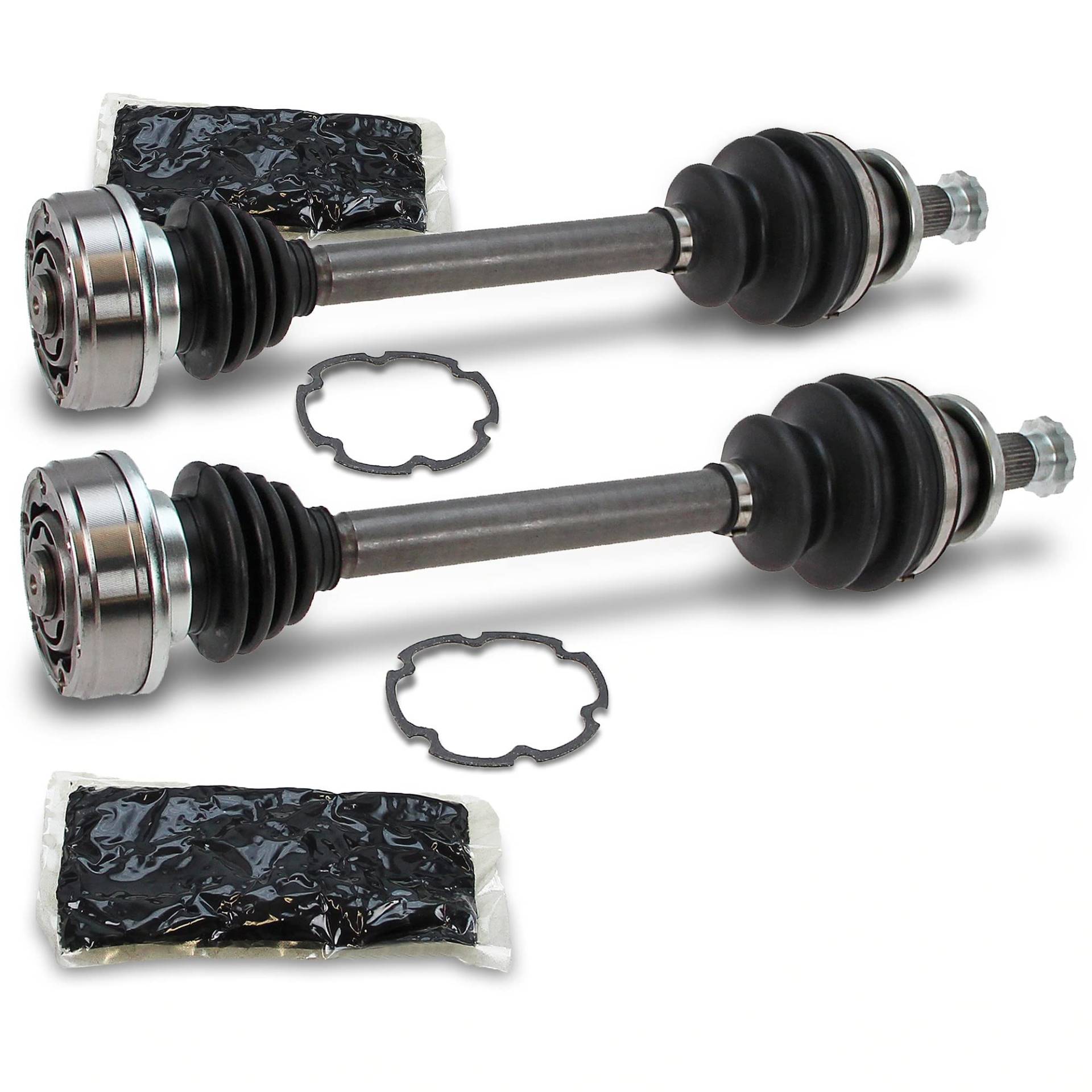 ATEC Germany 2x Antriebswelle vorne links & rechts Gelenkwelle, Kompatibel mit SEAT CORDOBA, IBIZA, SKODA FABIA 1, FABIA 2, ROOMSTER (5J7), VW POLO (9N_, 9A_) (9A4, 9A2, 9N2, 9A6) von ATEC Germany