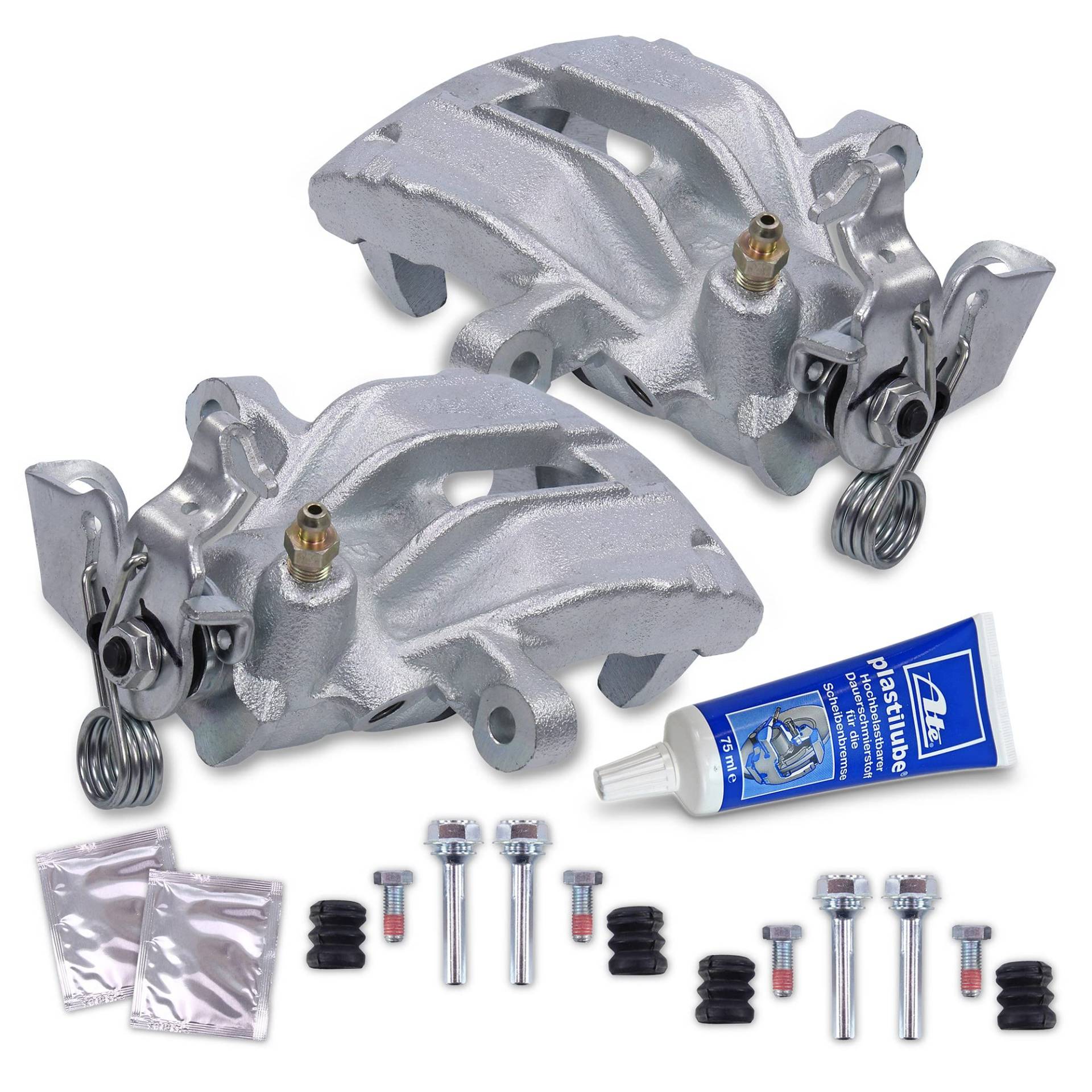 ATEC Germany 2x Bremssattel hinten links und rechts Bremszange ohne Halter Faustsattel, Kompatibel mit FORD GALAXY I (WGR), SEAT ALHAMBRA (7V8, 7V9), CORDOBA (6K1, 6K2), CORDOBA Vario (6K5), IBIZA I ATEC Germany 2x Bremssattel hinten links und rechts Bremszange ohne Halter Faustsattel, Kompatibel mit FORD GALAXY I (WGR), SEAT ALHAMBRA (7V8, 7V9), CORDOBA (6K1, 6K2), CORDOBA Vario (6K5), IBIZA I von ATEC Germany