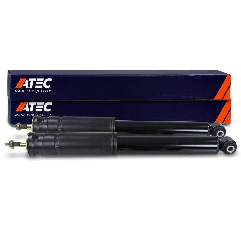 ATEC Germany 2x Gasdruck Stoßdämpfer hinten Kompatibel mit SMART FORTWO Cabrio (451), FORTWO Coupe (451) von ATEC Germany