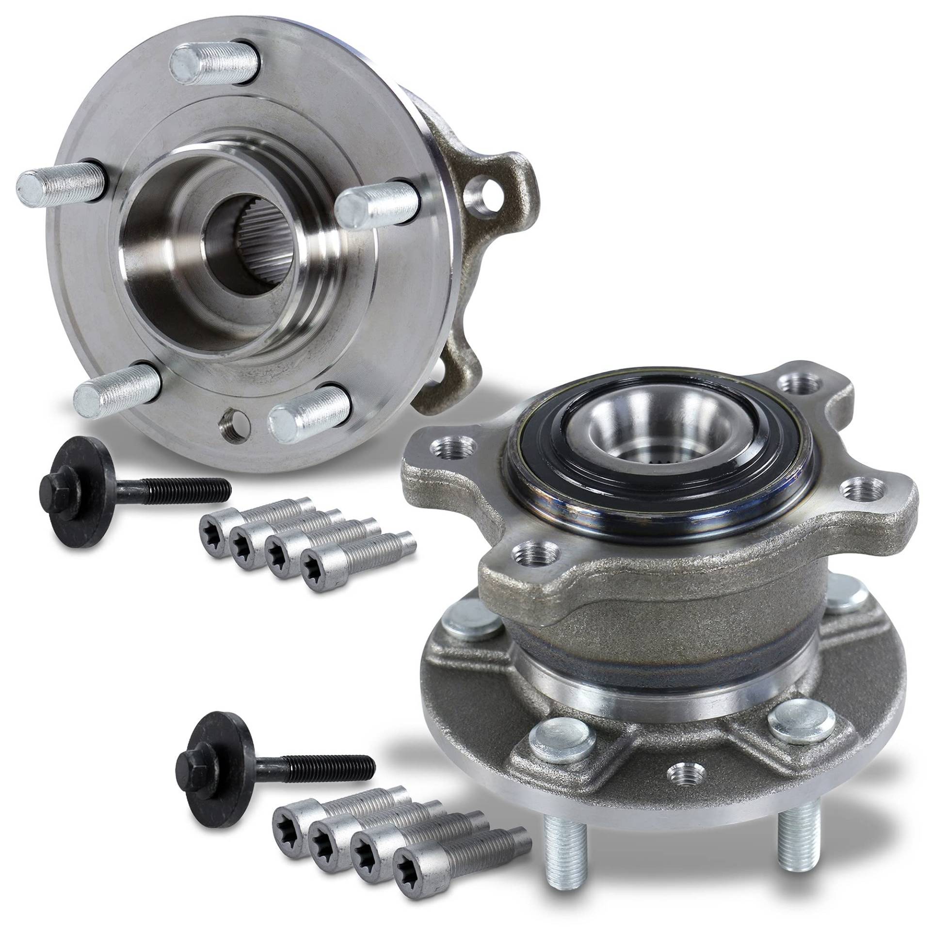 ATEC Germany 2x Radnabe hinten Radlager Radlagersatz Radlager Set Kompatibel mit FORD KUGA Mk1 ATEC Germany 2x Radnabe hinten Radlager Radlagersatz Radlager Set Kompatibel mit FORD KUGA Mk1 von ATEC Germany