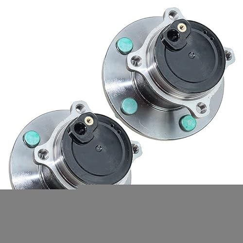 ATEC Germany 2x Radnabe hinten Radlager Radlagersatz mit ABS-Sensor, Kompatibel mit MAZDA 3 (BK), 3 (BL), 3 Stufenheck (BK), 3 Stufenheck (BL), 5 (CR19), 5 (CW) von ATEC Germany