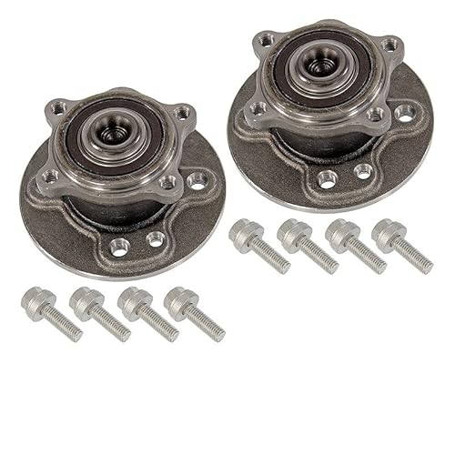 ATEC Germany 2x Radnabe hinten Radlager Radlagersatz mit ABS-Sensor, Kompatibel mit MINI (R50, R53), MINI Cabriolet (R52) von ATEC Germany