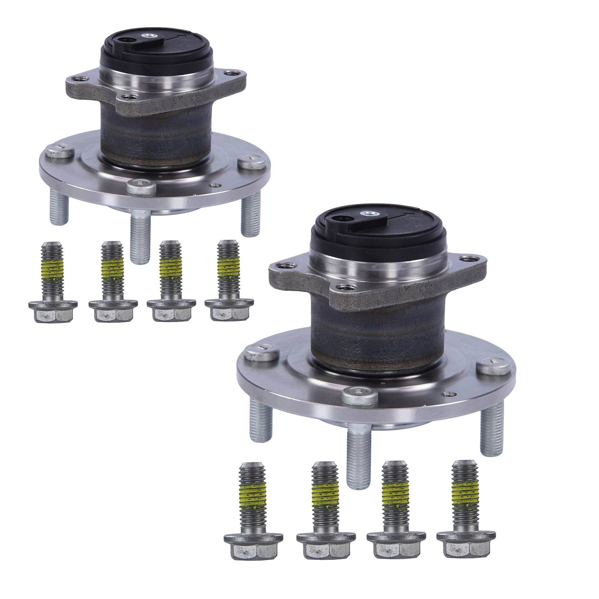 ATEC Germany 2x Radnabe hinten Radlager Radlagersatz mit ABS-Sensor, Kompatibel mit MITSUBISHI COLT VI (Z3_A, Z2_A),SMART FORFOUR (454) von ATEC Germany