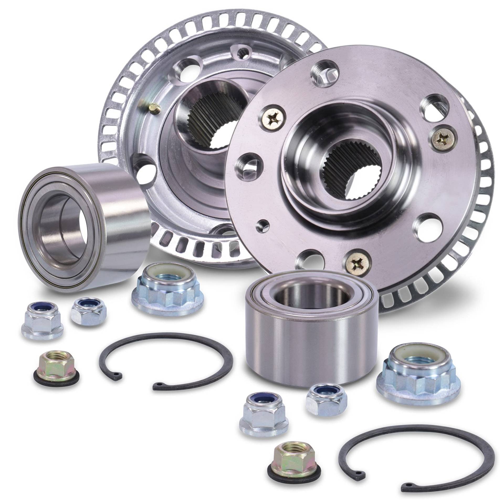 ATEC Germany 2x Radnabe vorne oder hinten Radlager Radlagersatz, Kompatibel mit A udi A3 (8L1), TT (8N3) (8N9),SEAT LEON (1M1), TOLEDO II (1M2),SKODA OCTAVIA 1,VW BORA, GOLF 4, NEW BEETLE, ATEC Germany 2x Radnabe vorne oder hinten Radlager Radlagersatz, Kompatibel mit A udi A3 (8L1), TT (8N3) (8N9),SEAT LEON (1M1), TOLEDO II (1M2),SKODA OCTAVIA 1,VW BORA, GOLF 4, NEW BEETLE, von ATEC Germany