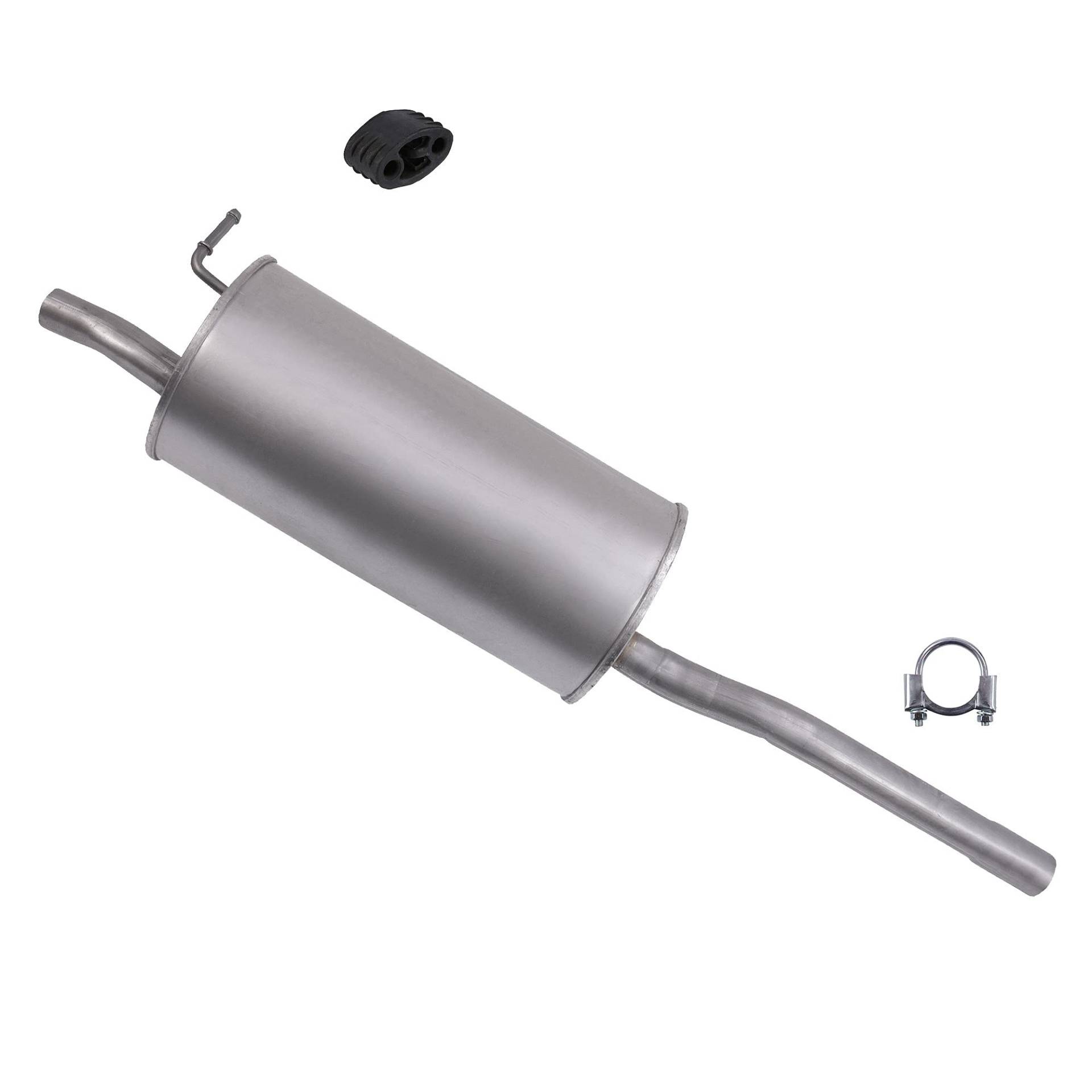 ATEC Germany Auspuff Schalldämpfer Set 1x Endschalldämpfer, mit Montagematerial Kompatibel mit DACIA LOGAN EXPRESS (FS_), LOGAN MCV (KS_), LOGAN Pick-up (US_), RENAULT LOGAN I Kombi (KS_) von ATEC Germany